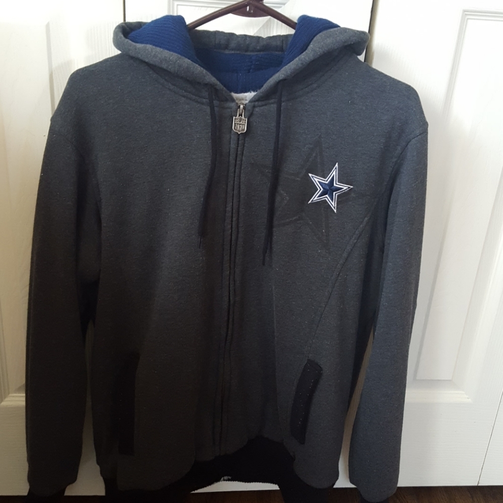 Women's Cowboys Zip Lined Hoodie